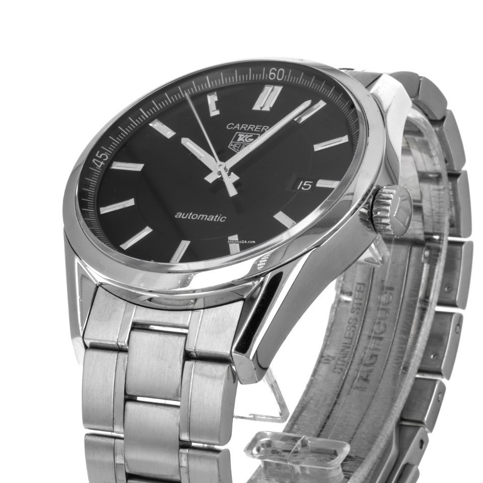 TAG Heuer Carrera Calibre 5 Mens watch Unisex Automatic Steel WV211B 5