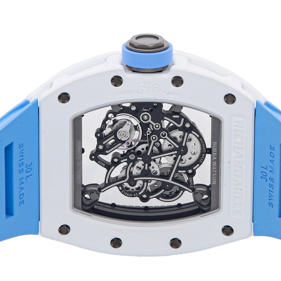 Richard Mille RM 055 Mens watch Unisex Manual winding Ceramic RM 055 5