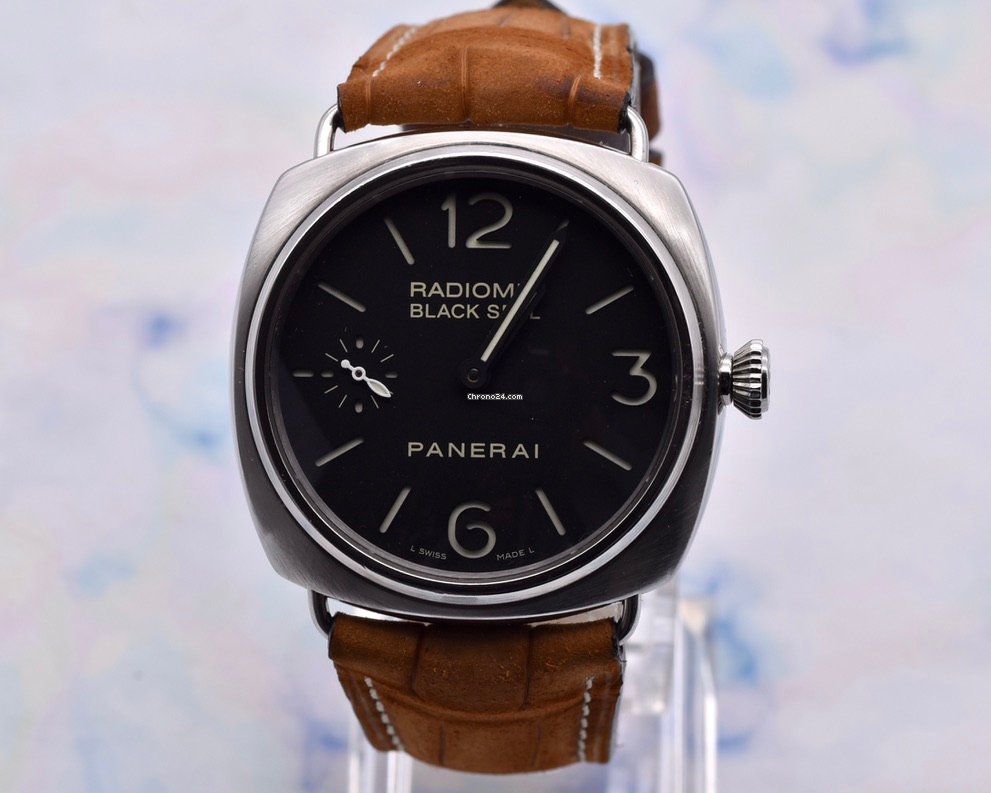 Panerai Radiomir Black Seal Mens watch Unisex Manual winding Steel PAM 00183 5