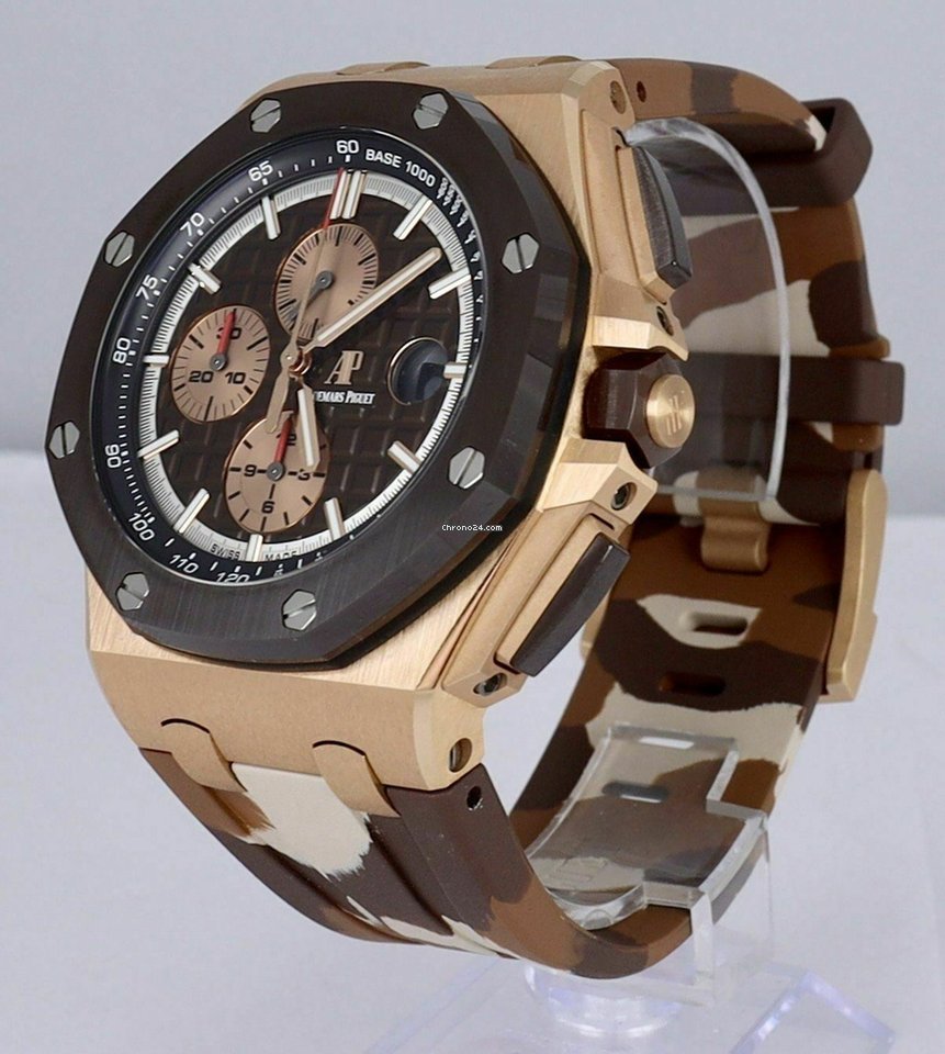 Audemars Piguet Royal Oak Offshore Chronograph Mens watch Unisex Automatic Rose gold 26401RO.OO.A087CA.01 5