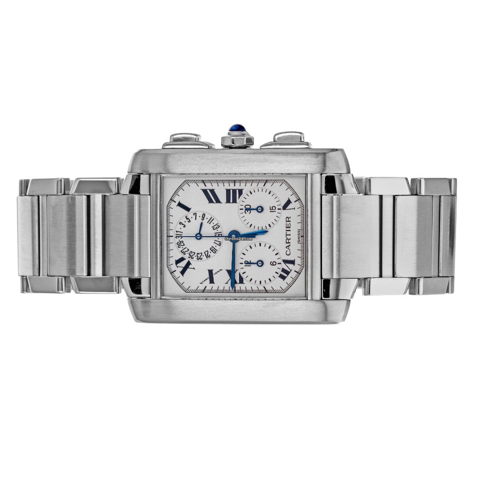 Cartier Tank Francaise Mens watch Unisex Quartz Steel W51001Q3  2303 5