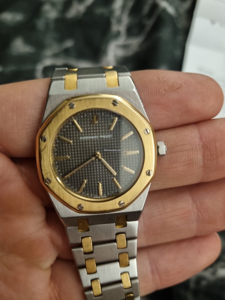 Audemars Piguet Royal Oak Mens watch Unisex Quartz Gold Steel 56143SA 5