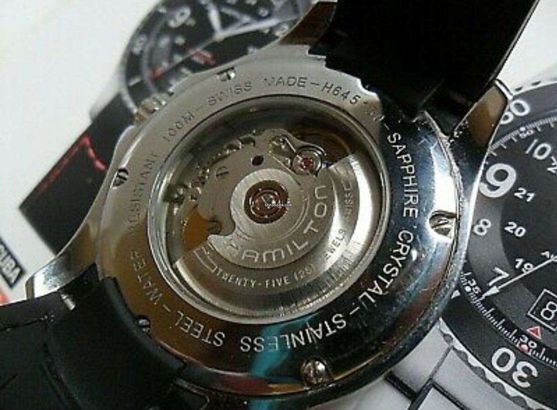 Hamilton Khaki Navy Scuba Mens watch Unisex Automatic Steel H645150 5