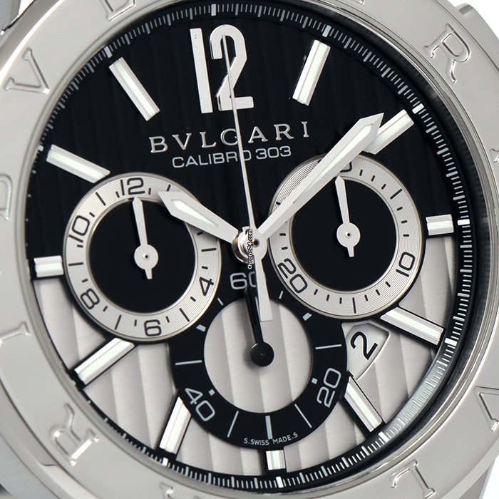 Bulgari Diagono Automatic Steel 303 DG42BSSDCH 5