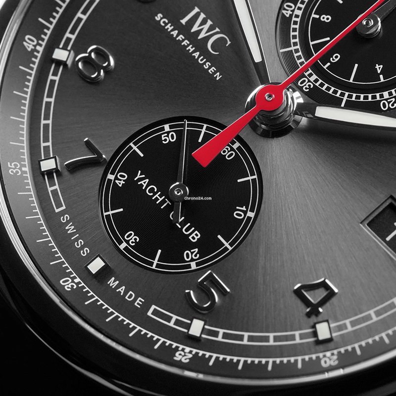 IWC Portuguese Yacht Club Chronograph Mens watch Unisex Steel IW3905-03 5