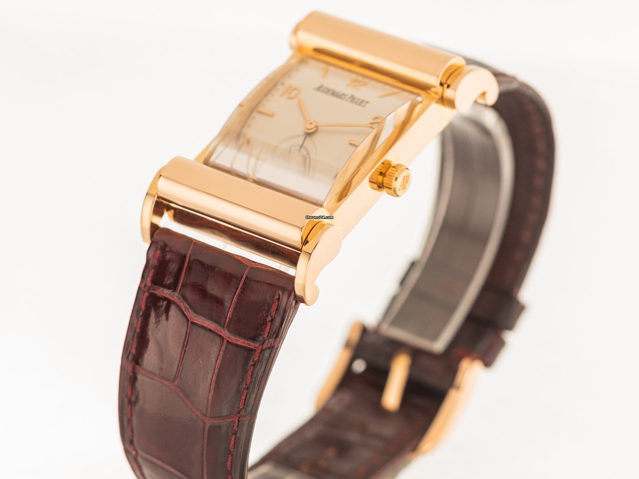 Audemars Piguet Mens watch Unisex Manual winding Rose gold 14934OR 5