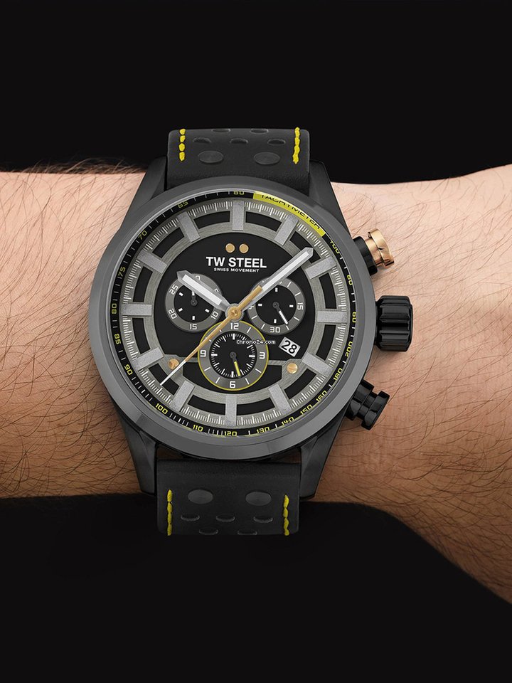 TW Steel Mens watch Unisex Quartz Steel SVS207 5