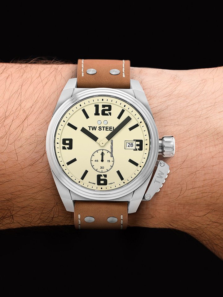 TW Steel Mens watch Unisex Quartz Steel TW1000 5