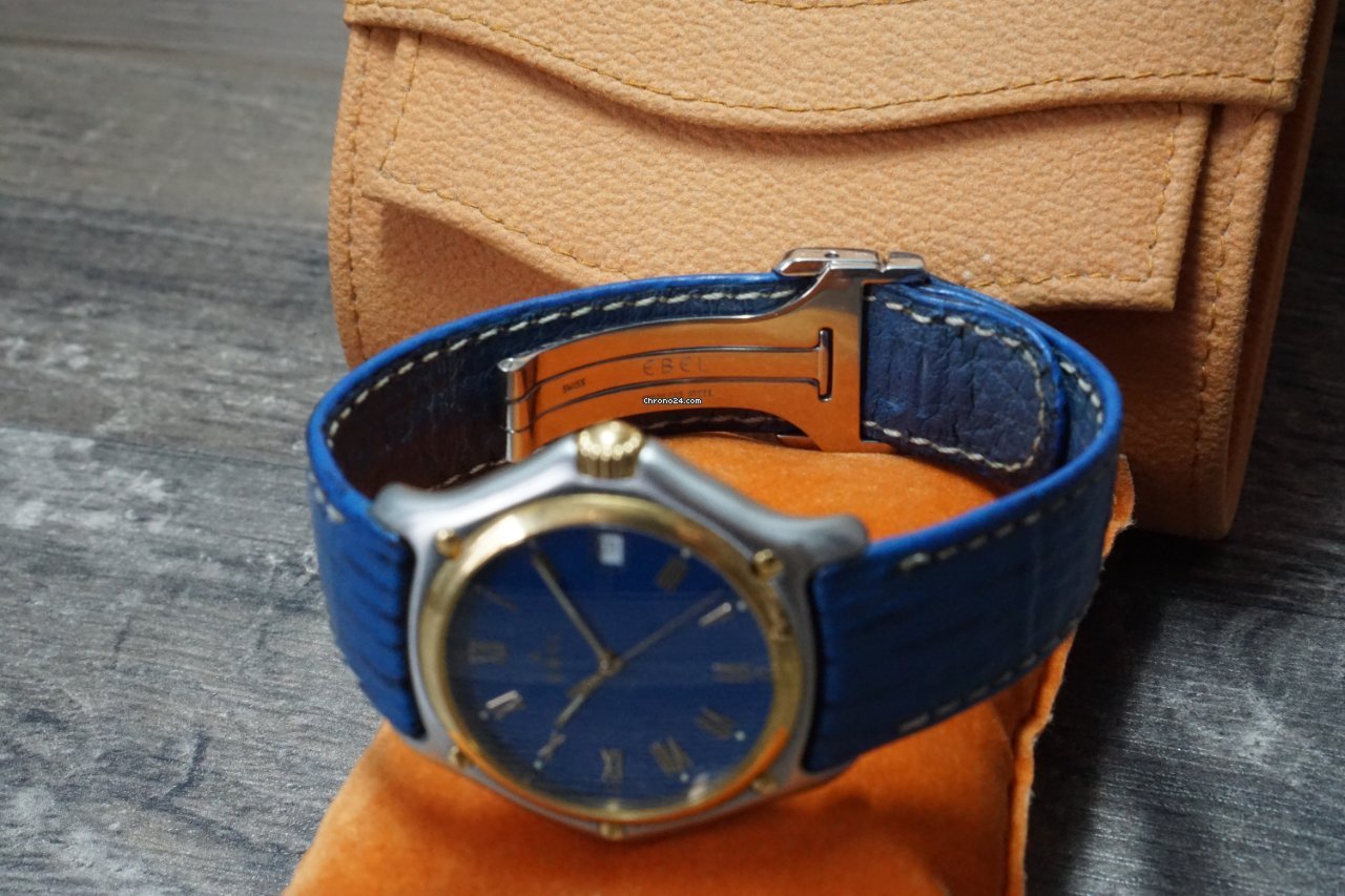 Ebel 1911 Mens watch Unisex Quartz Gold Steel 1187916 5