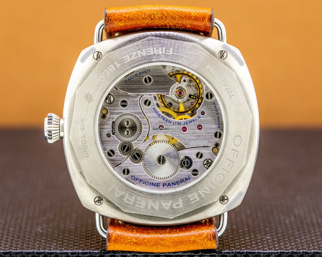 Panerai Radiomir Mens watch Unisex Manual winding Titanium PAM00338 5