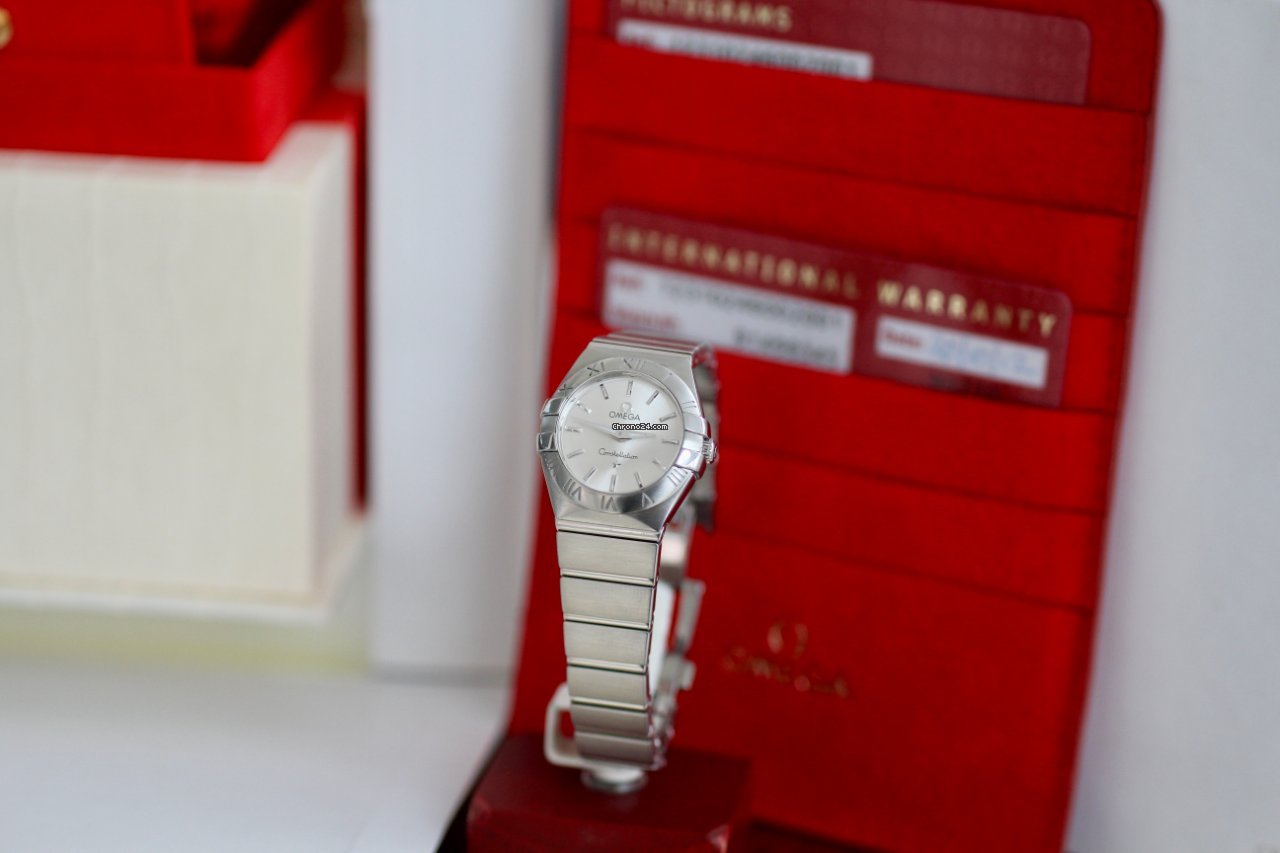 Omega Constellation Quartz Womens watch Quartz Steel 123.10.24.60.02.001 5
