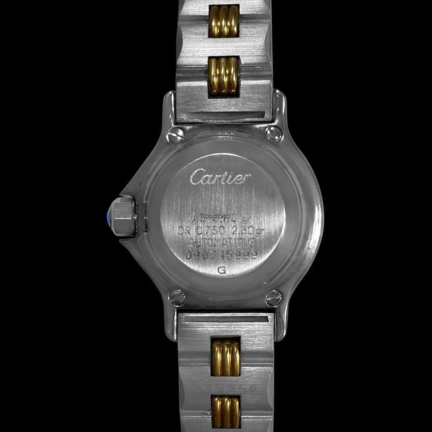 Cartier Womens watch Automatic Gold Steel 8482ST 5