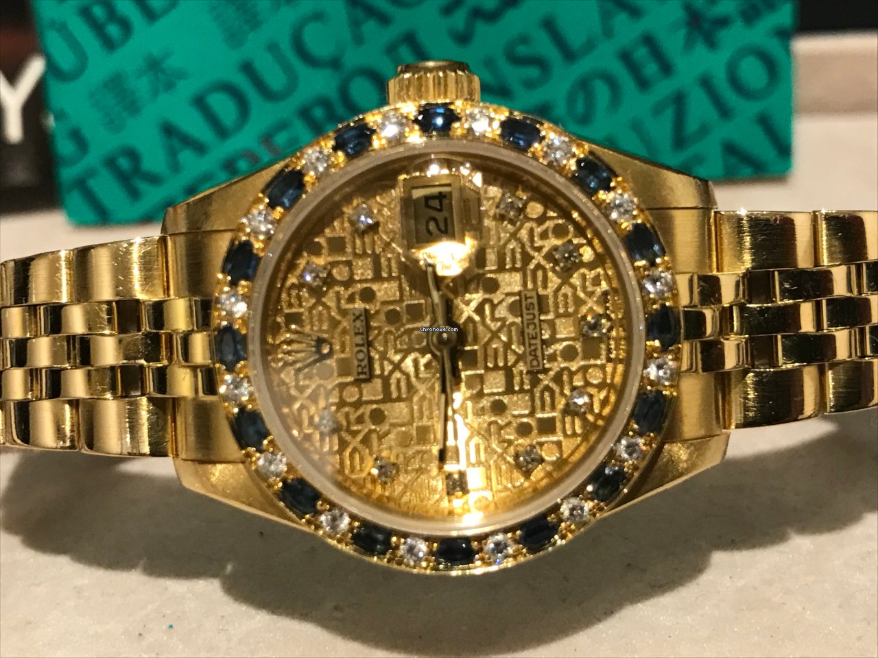 Rolex Lady-Datejust Womens watch Yellow gold Automatic 69198 5