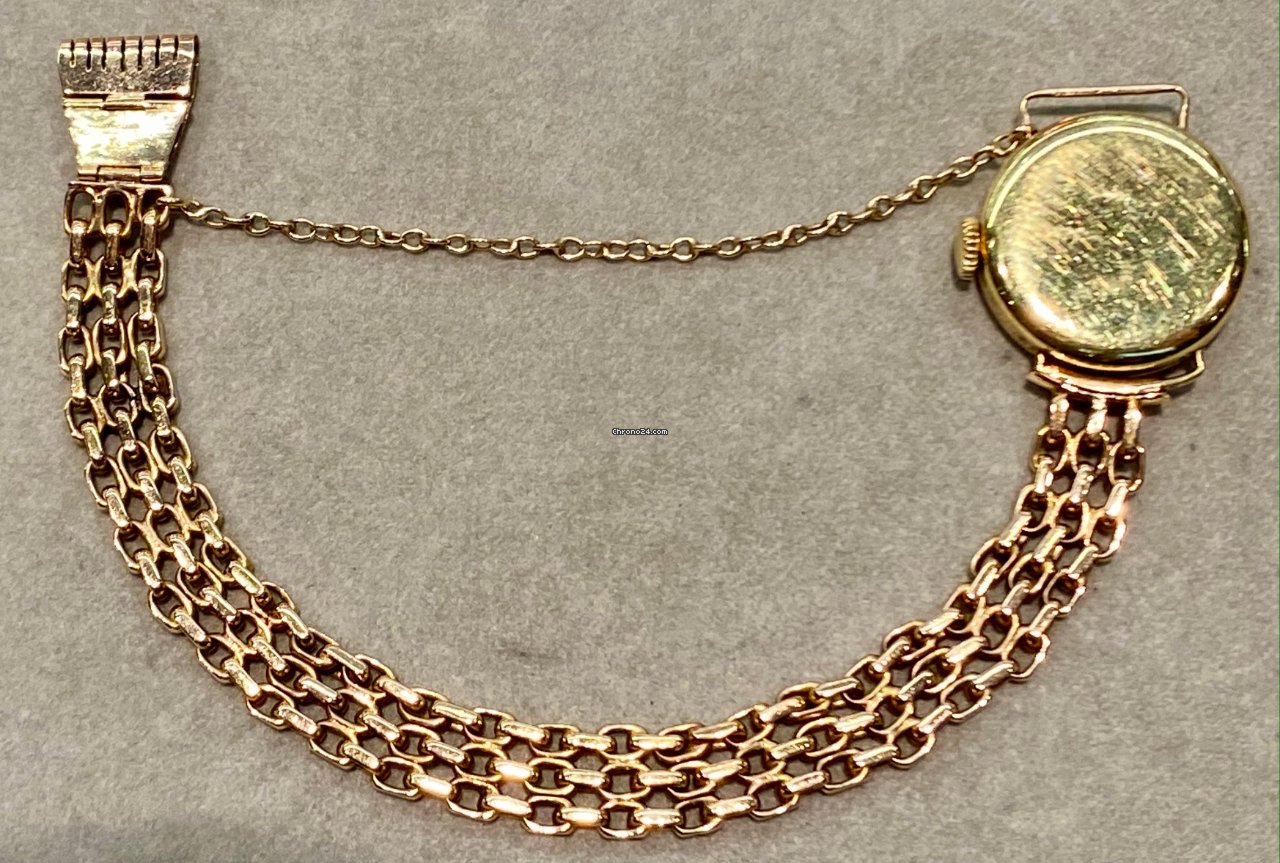 Movado Womens watch Manual winding Yellow gold Movado Chronom??tre 5