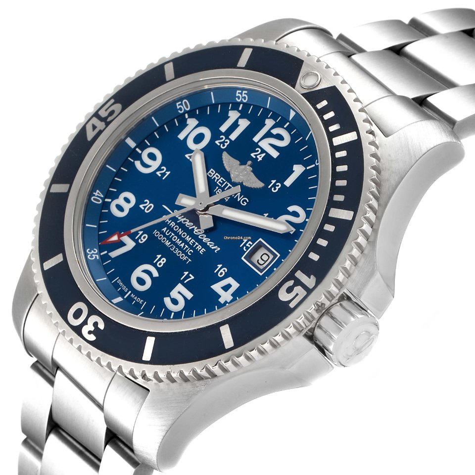 Breitling Superocean II 44 Mens watch Unisex Automatic Steel A17392D8 C910 5