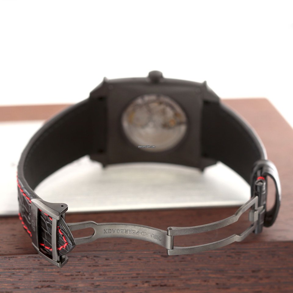 Girard Perregaux Vintage 1945 Mens watch Unisex Automatic Titanium 25882-21-223-bf6a 5