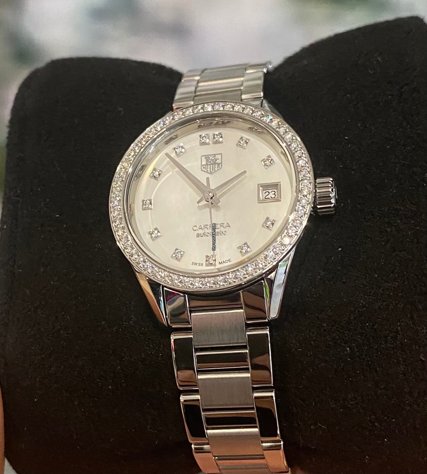 TAG Heuer Carrera Lady Womens watch Automatic Steel WAR2415.BA0776 5