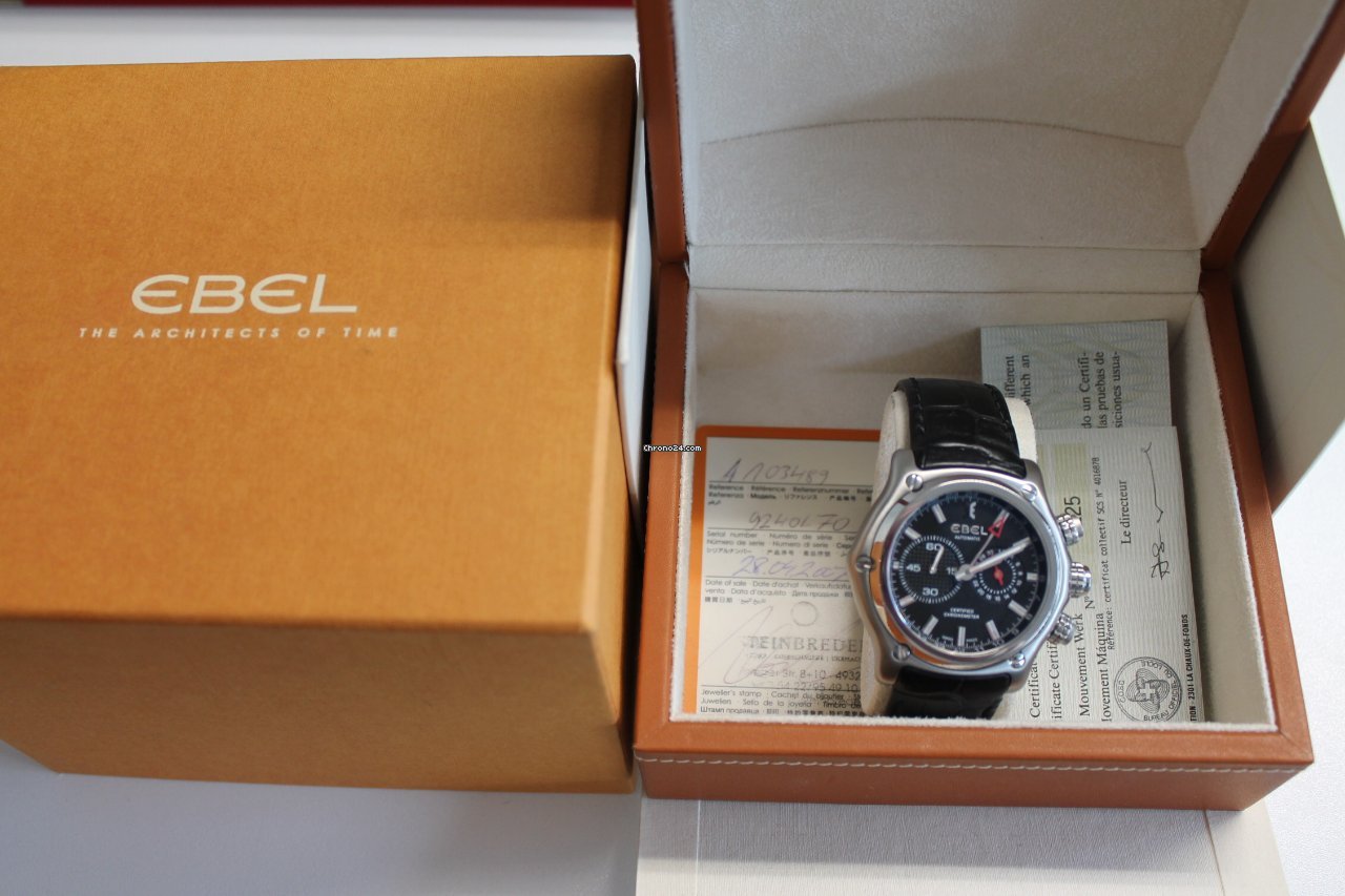 Ebel 1911 BTR Mens watch Unisex Automatic Steel E9240L70 5