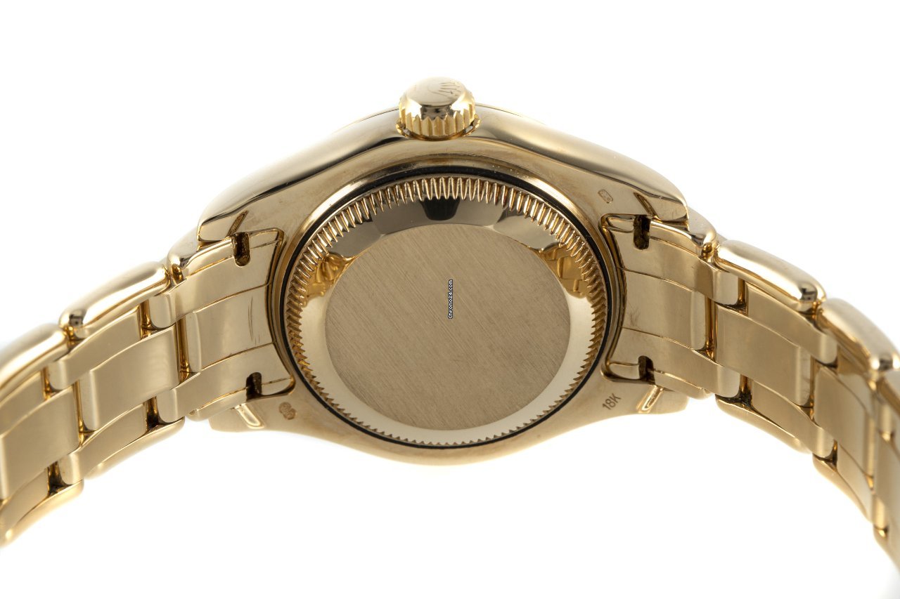 Rolex Lady-Datejust Pearlmaster Womens watch Yellow gold Automatic 69298 5