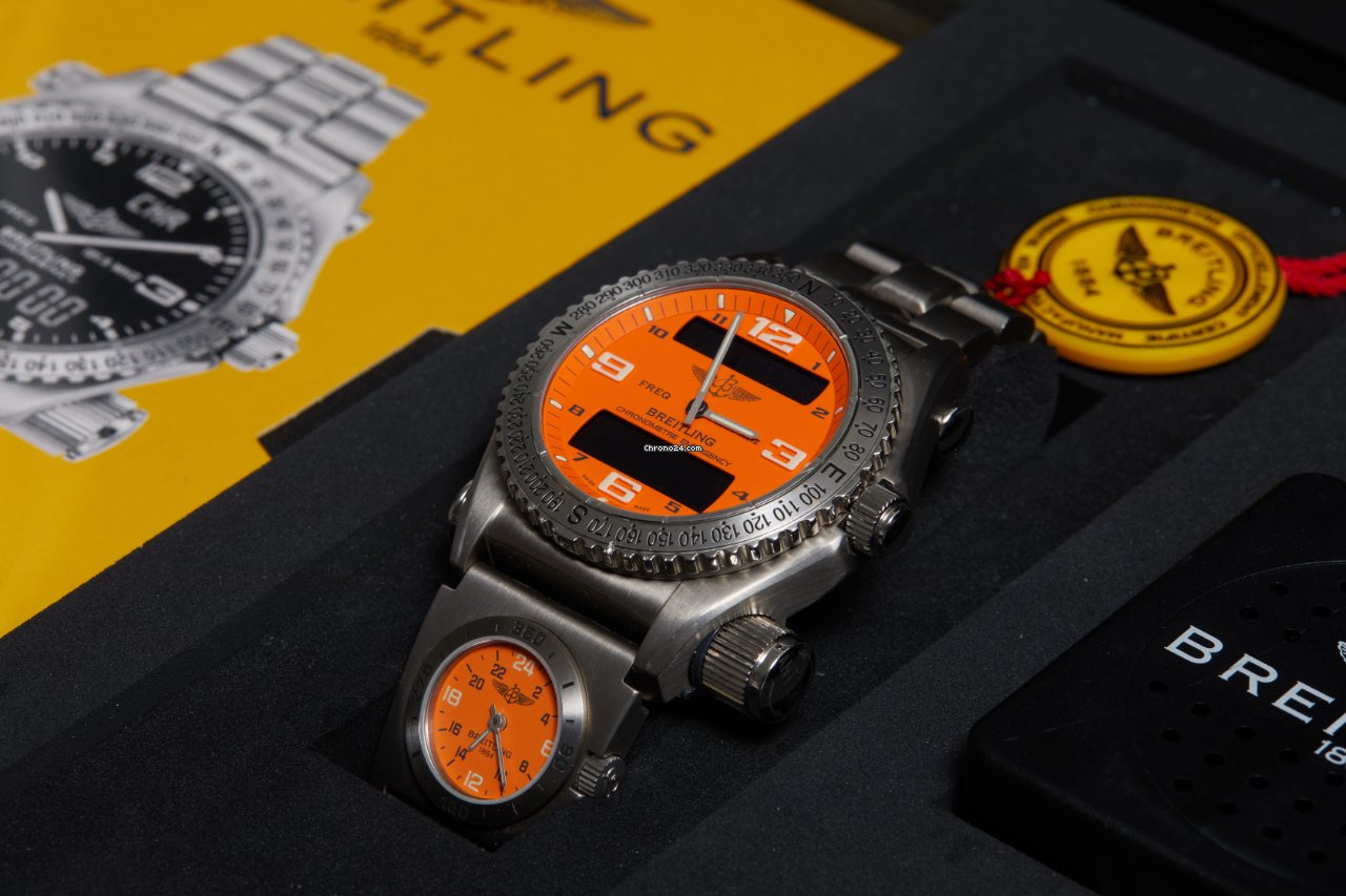 Breitling Emergency Mens watch Unisex Quartz Titanium E76321 5