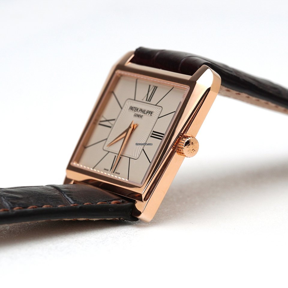 Patek Philippe Gondolo Mens watch Unisex Manual winding Rose gold 5489R 5