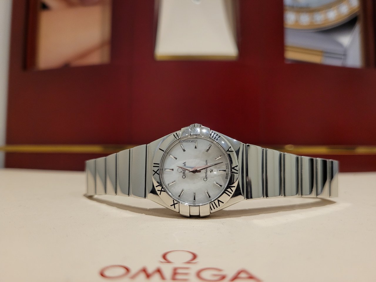 Omega Constellation Quartz Womens watch Quartz Steel 123.10.27.60.05.002 5