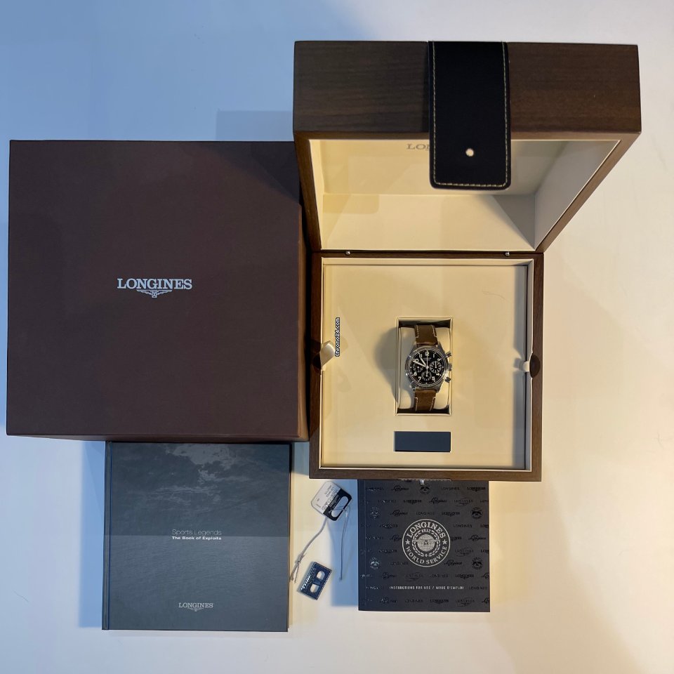 Longines Avigation Mens watch Unisex Automatic Steel L2.816.4.53.2 5