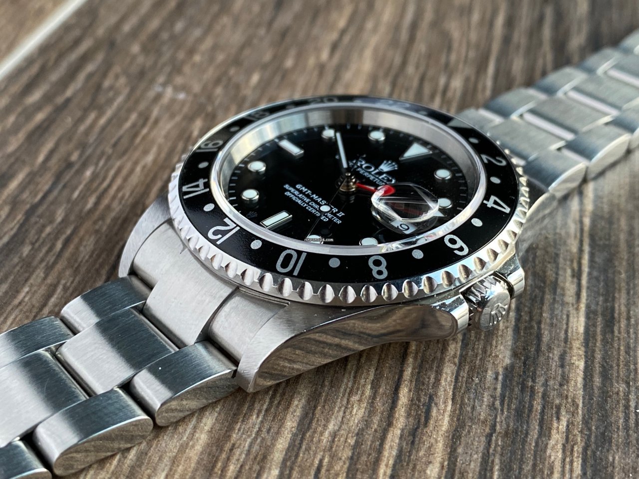 Rolex GMT-Master II Mens watch Unisex Steel Automatic 16710LN 5