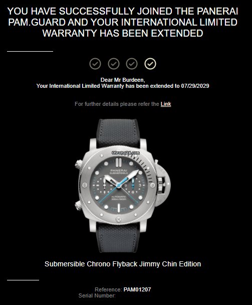 Panerai Luminor Submersible Mens watch Unisex Automatic Titanium PAM1027 5