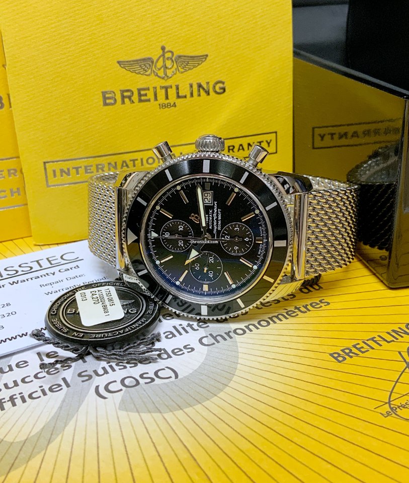 Breitling Superocean Heritage Chronograph Mens watch Unisex Automatic Steel A1332024 B908 5