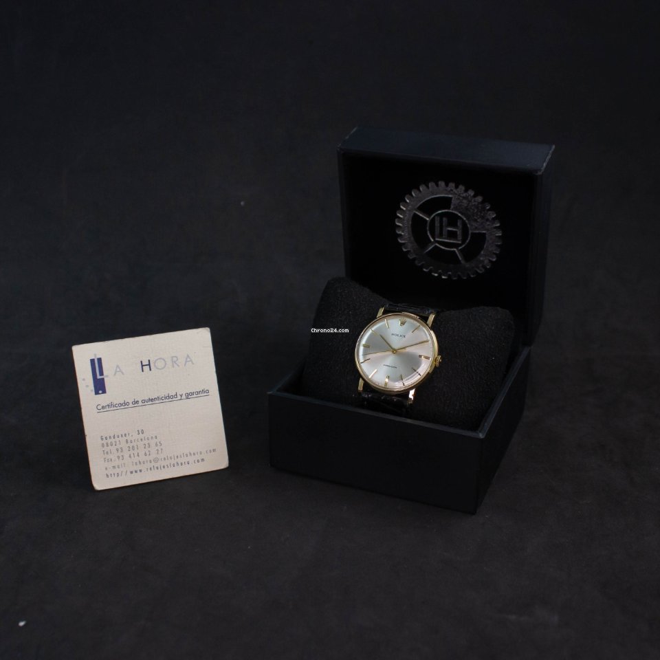 Rolex Oyster Precision Mens watch Unisex Yellow gold Manual winding 9659 5