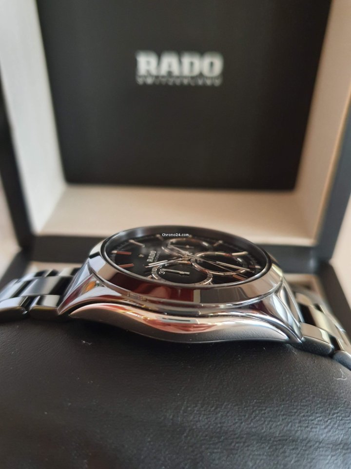 Rado HyperChrome Chronograph Mens watch Unisex Automatic Ceramic R32275152 or 01.650.0275.3.015 5