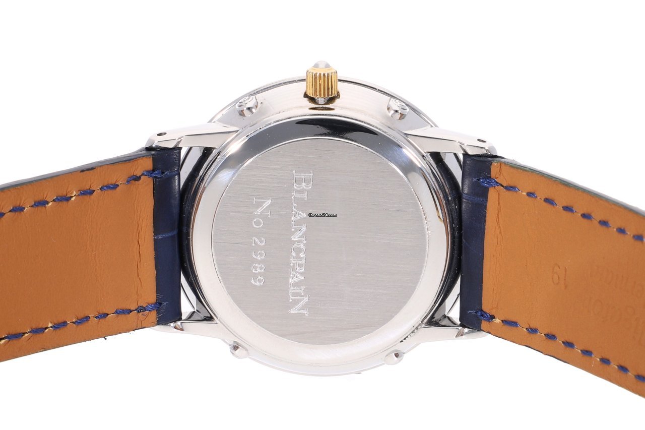 Blancpain Villeret Mens watch Unisex Automatic Gold Steel 6501 5