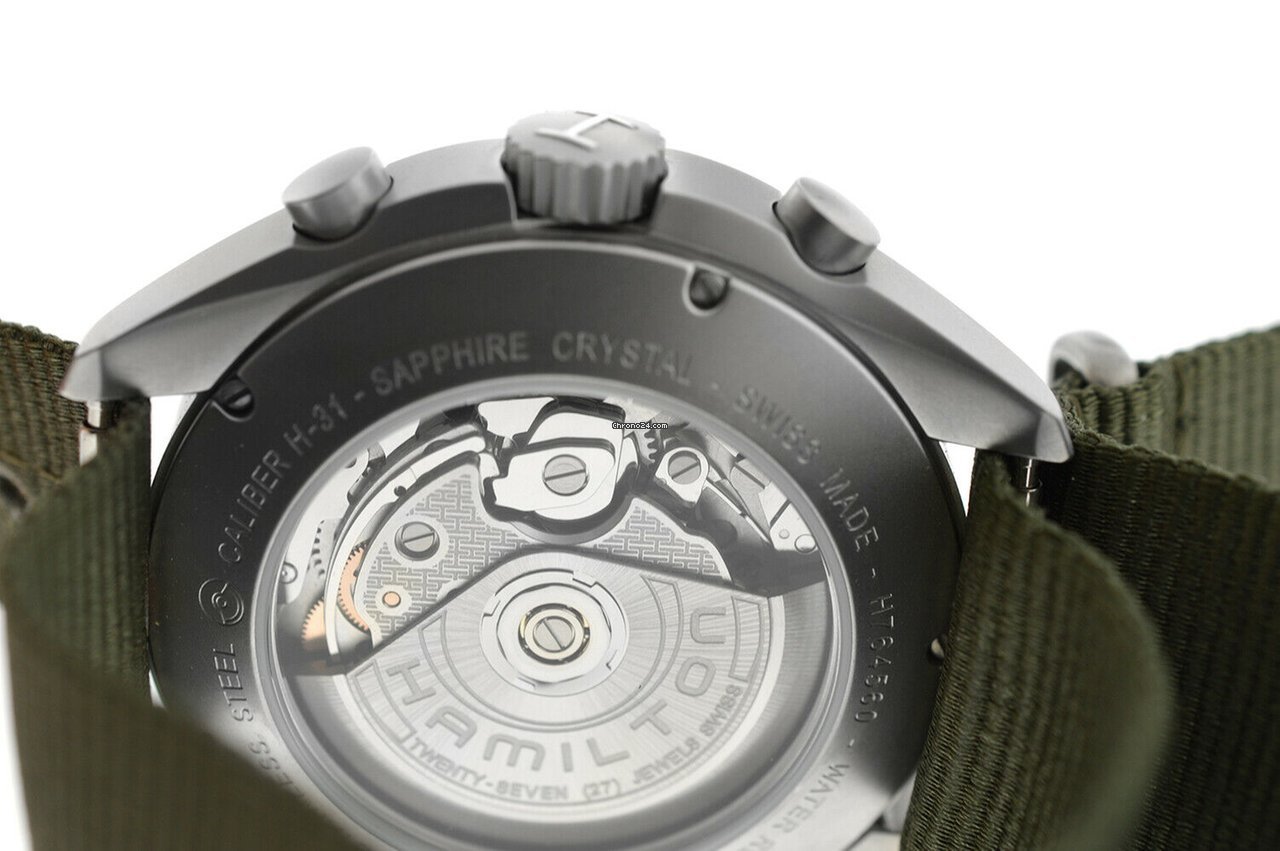 Hamilton Khaki Pilot Pioneer Mens watch Unisex Automatic Steel H76456955 5