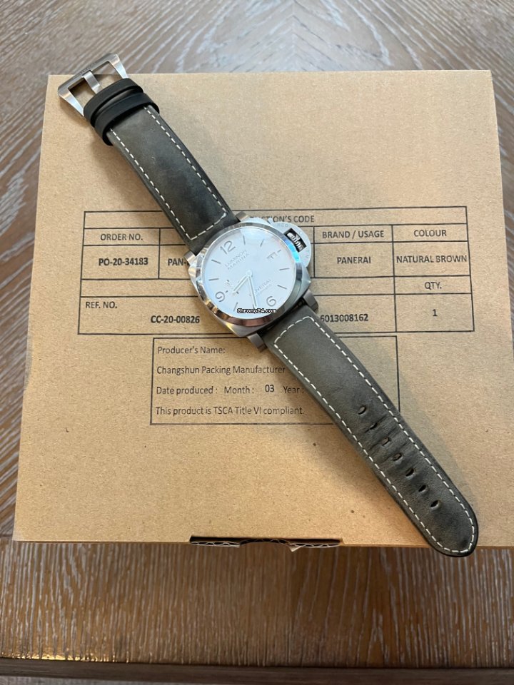 Panerai Luminor Marina Mens watch Unisex Automatic Steel PAM 01314 5