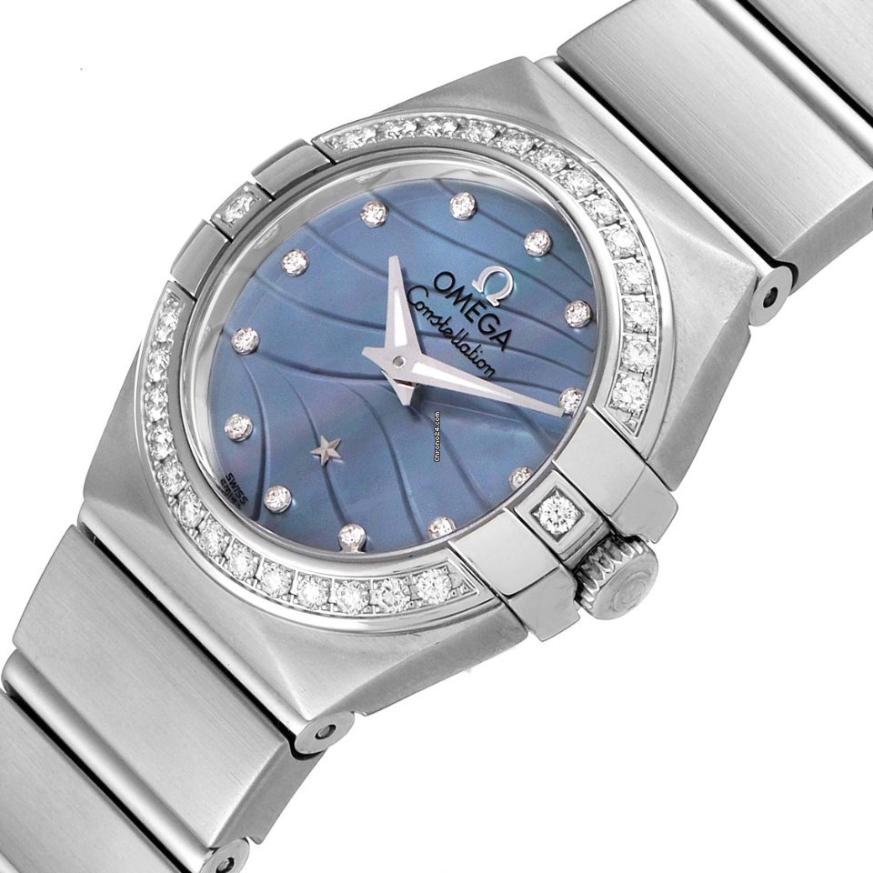 Omega Constellation Quartz Womens watch Quartz Steel 123.15.24.60.57.001 5