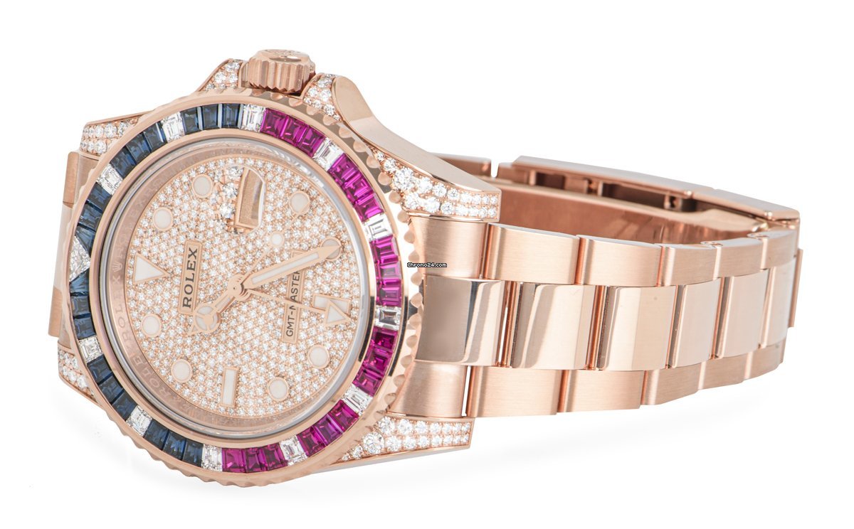 Rolex GMT-Master II Mens watch Unisex Rose gold Automatic 126755SARU 5