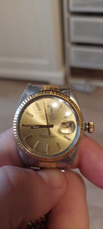 Rolex Mens watch Unisex Gold Steel Automatic 455 5