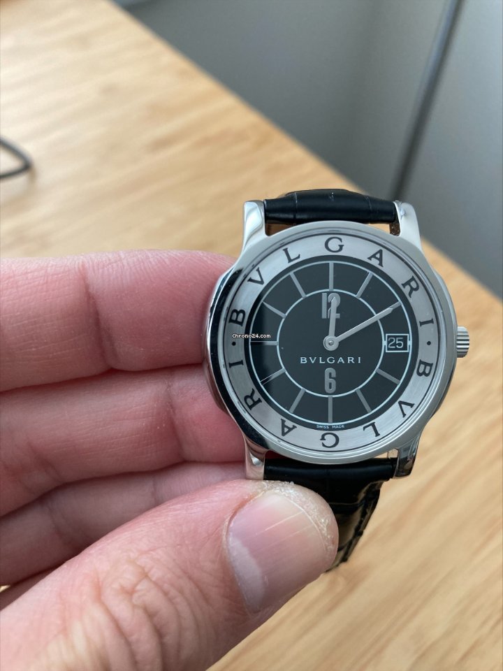 Bulgari Solotempo Mens watch Unisex Quartz Steel ST35S 5