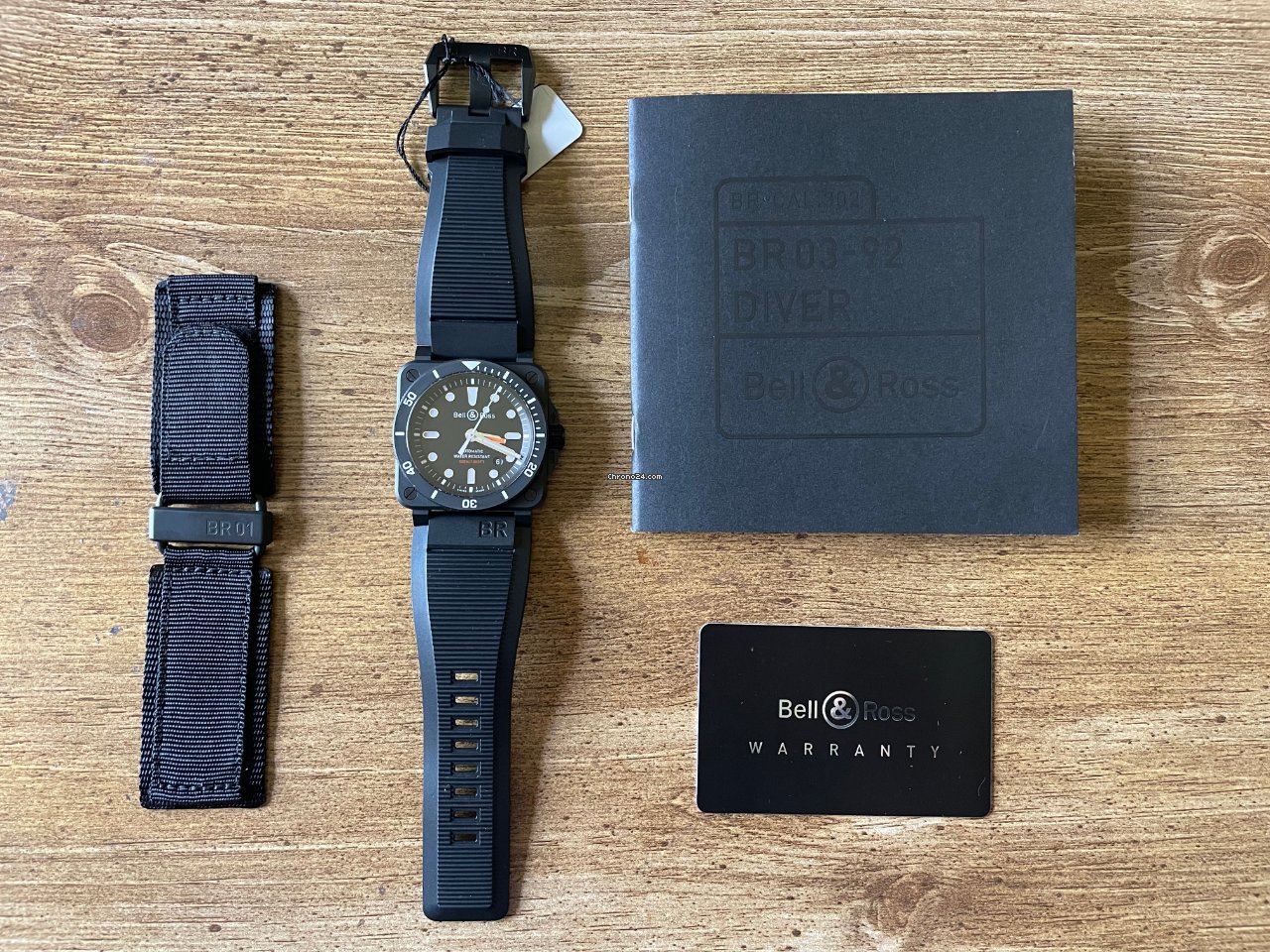 Bell & Ross BR 03-92 Ceramic Mens watch Unisex Automatic Ceramic BR0392-D-BL-CE SRB 5