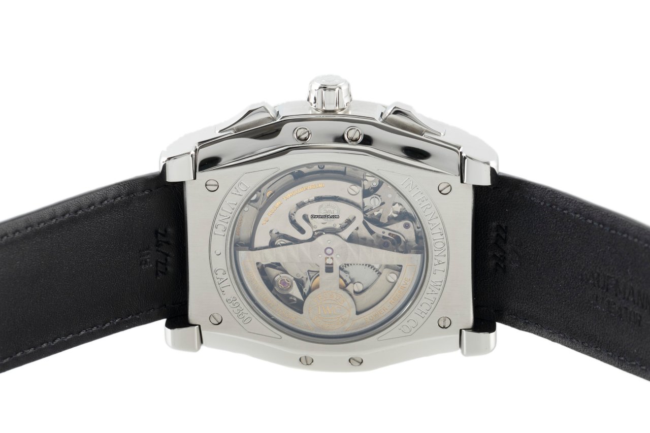 IWC Da Vinci Chronograph Mens watch Unisex Automatic Steel 3764 5