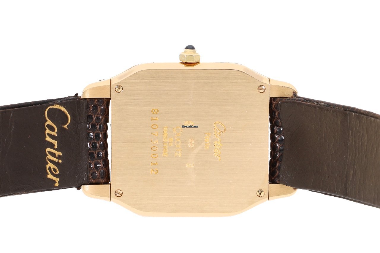 Cartier Santos Dumont Womens watch Quartz Yellow gold 8107 5