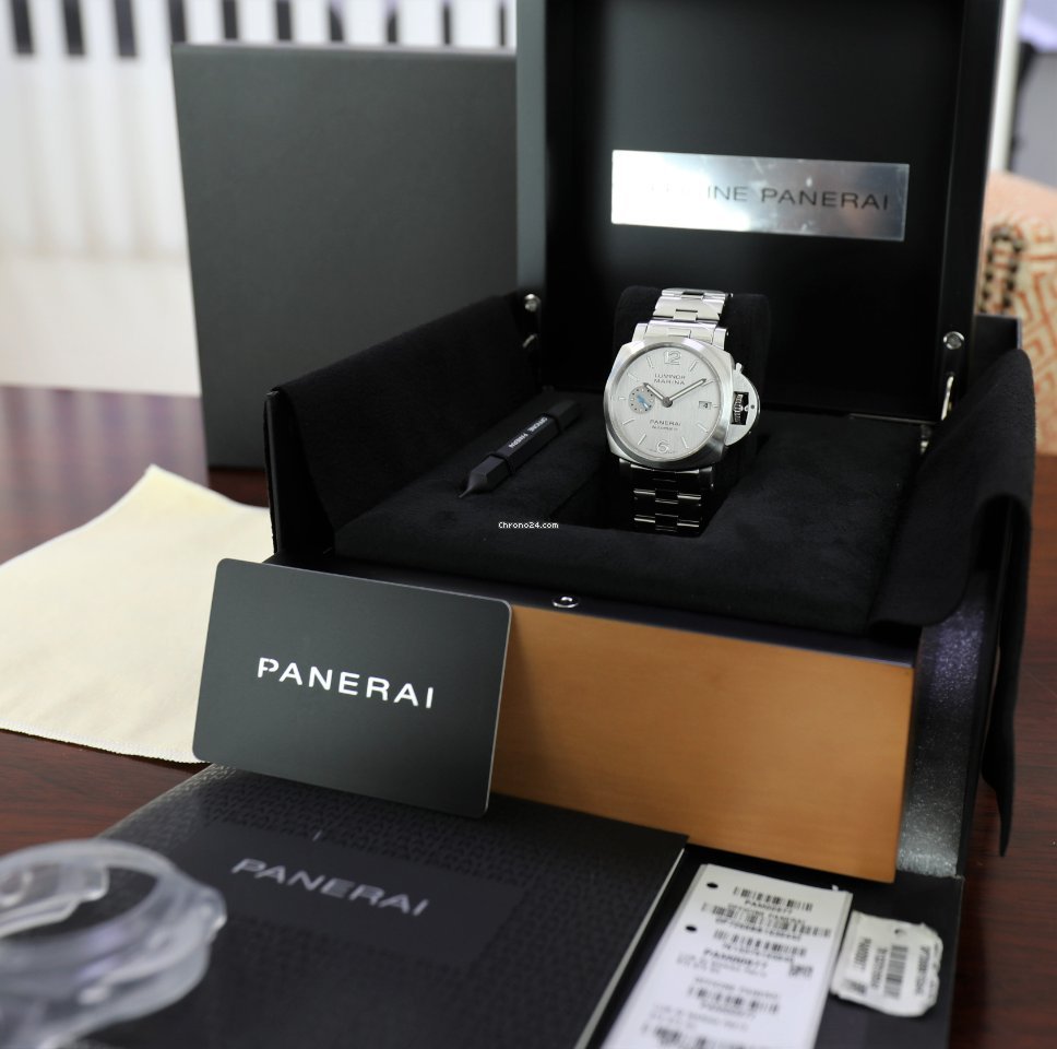Panerai Luminor Marina 1950 3 Days Automatic Mens watch Unisex Automatic Steel PAM 00977 5