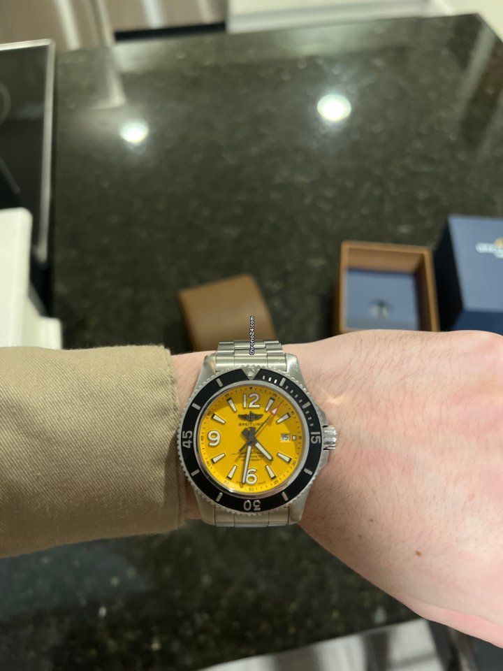 Breitling Superocean 44 Mens watch Unisex Automatic Steel A17367021I1A1 5