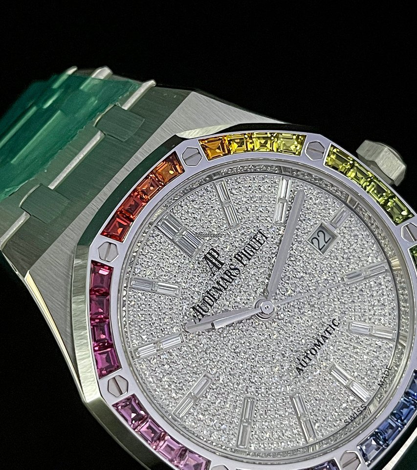 Audemars Piguet Royal Oak Mens watch Unisex Automatic White gold 15413BC.YY.1220BC.01 5