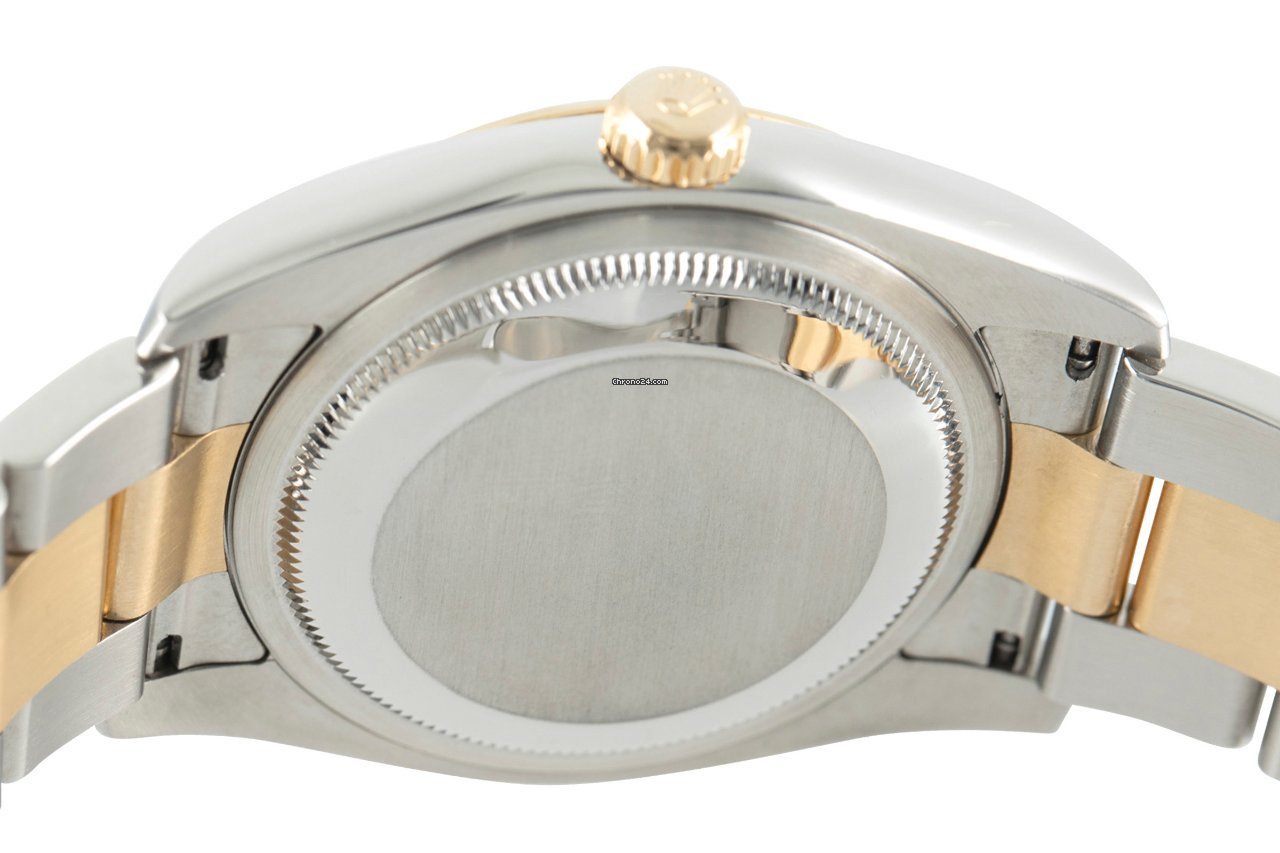Rolex Datejust 36 Mens watch Unisex Gold Steel Automatic 116233 5