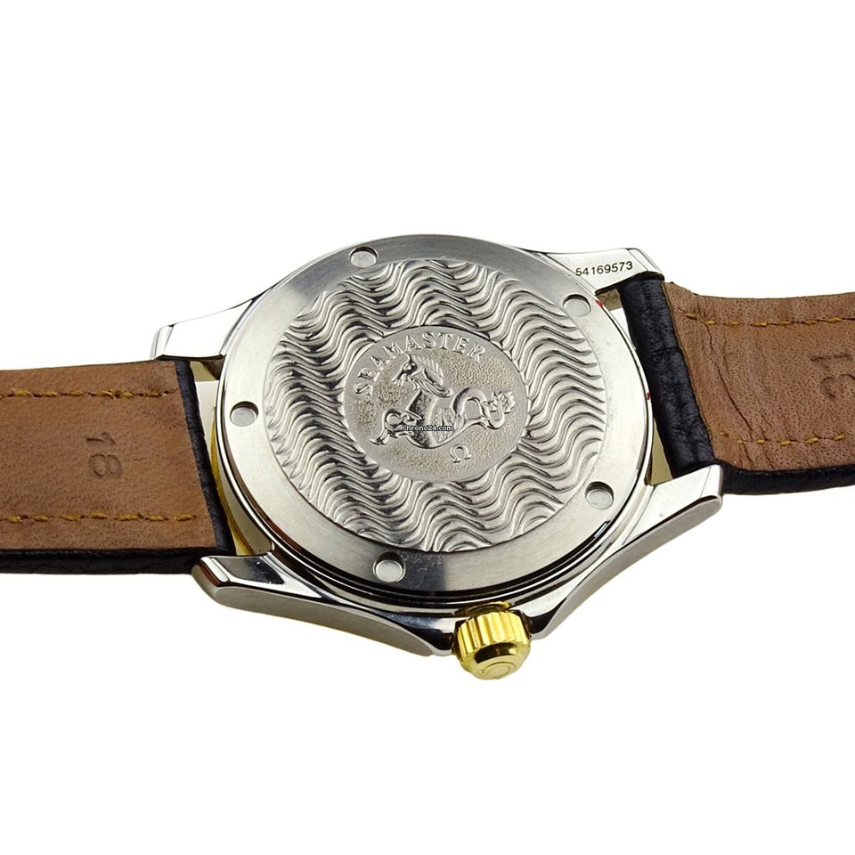 Omega Seamaster Mens watch Unisex Quartz Gold Steel 2711.20.31 5