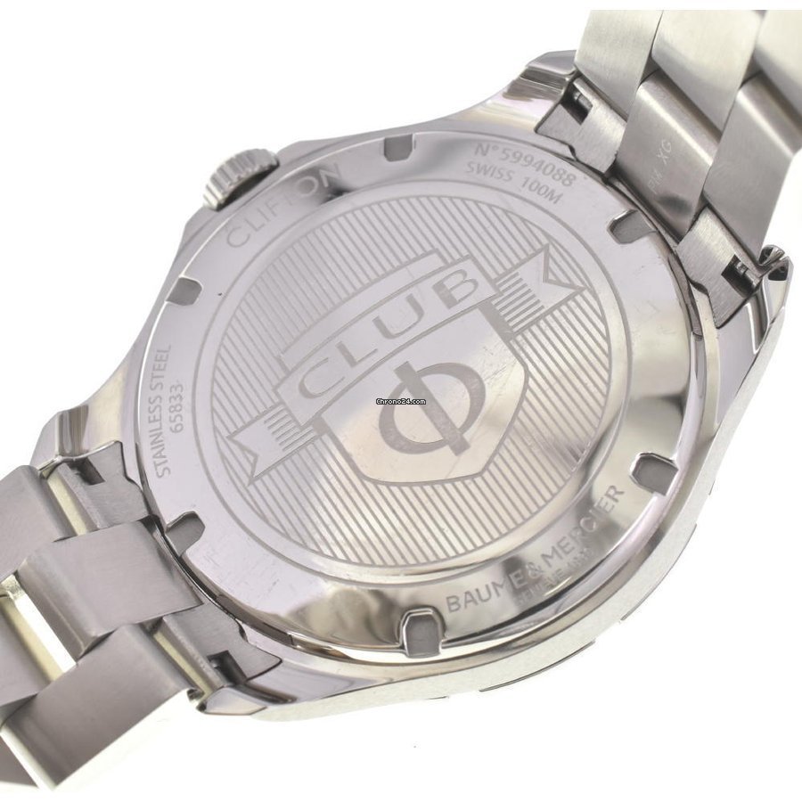 Baume & Mercier Mens watch Unisex Automatic Steel MOA10378 5