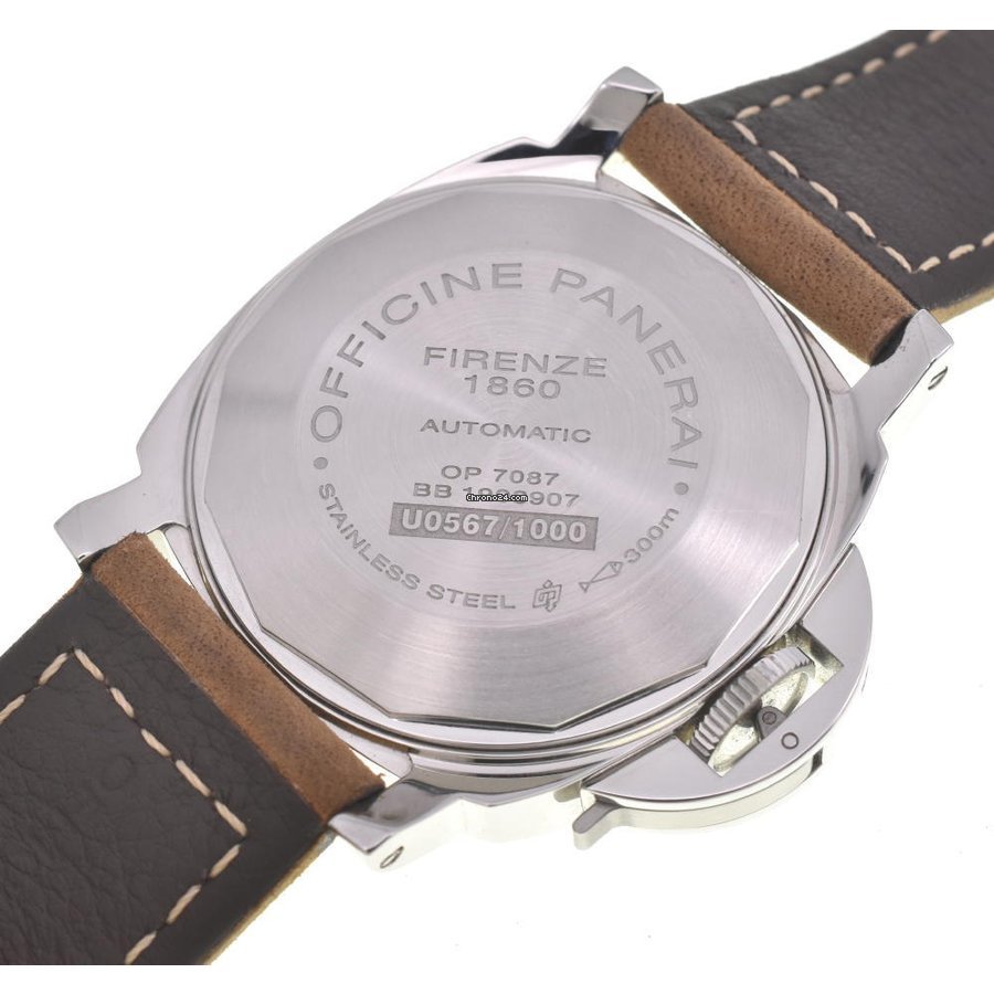 Panerai Luminor Marina Automatic Mens watch Unisex Automatic Steel PAM01048 5