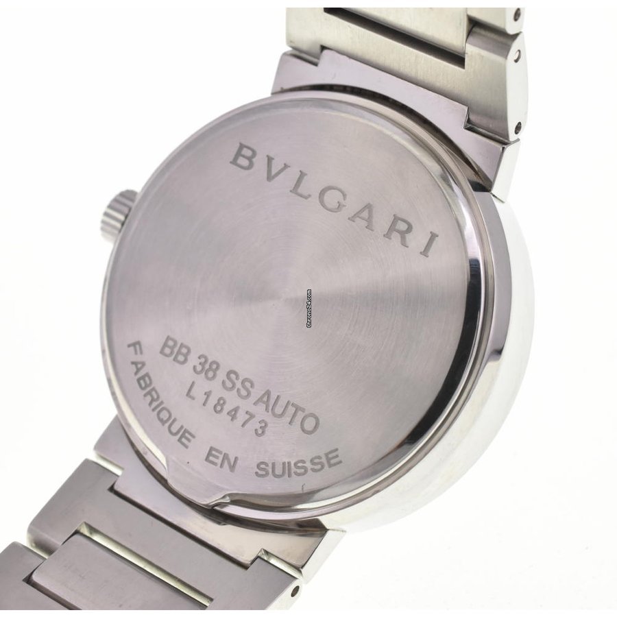 Bulgari Bulgari Mens watch Unisex Automatic Steel BB38SSAUTO BB38WSSD 5
